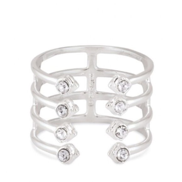 :: Stella & Dot SILVER Gemini Ring - Picture 2 of 6